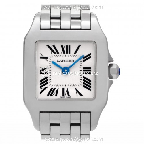 Cartier W25064Z5 Santos Demoiselle Quartz Female Stainless Steel Replica Cartier W25064Z5 Santos Demoiselle Quartz Female Stainless Steel Replica