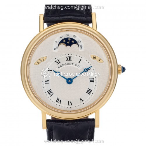 Breguet 3337ba/1e/986 Quantieme Automatic Male 18k yellow gold Replica Breguet 3337ba/1e/986 Quantieme Automatic Male 18k yellow gold Replica