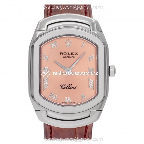 Rolex 6631 Cellini Quartz Female 18k White Gold Replica Rolex 6631 Cellini Quartz Female 18k White Gold Replica