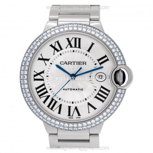 Cartier we9009z3 Ballon Bleu Automatic Male 18k White Gold Replica Cartier we9009z3 Ballon Bleu Automatic Male 18k White Gold Replica