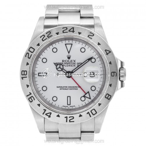 Rolex 16570 Explorer II Automatic Male Stainless Steel Replica Rolex 16570 Explorer II Automatic Male Stainless Steel Replica