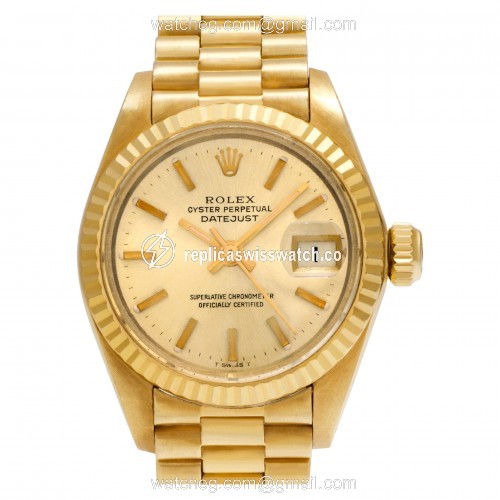 Rolex 6917 Datejust Automatic Female 18k yellow gold Replica Rolex 6917 Datejust Automatic Female 18k yellow gold Replica