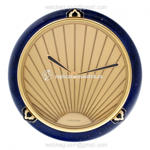 Cartier Cartier 1673 Desk Clock Quartz Unisex Brass Replica Cartier Cartier 1673 Desk Clock Quartz Unisex Brass Replica