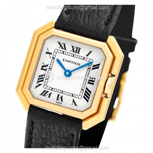 Cartier 78099 Sextavado Manual Female 18k yellow gold Replica Cartier 78099 Sextavado Manual Female 18k yellow gold Replica
