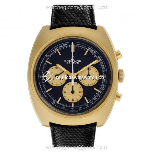 Breitling 9757 Chronograph Manual Male Gold Plate Replica Breitling 9757 Chronograph Manual Male Gold Plate Replica