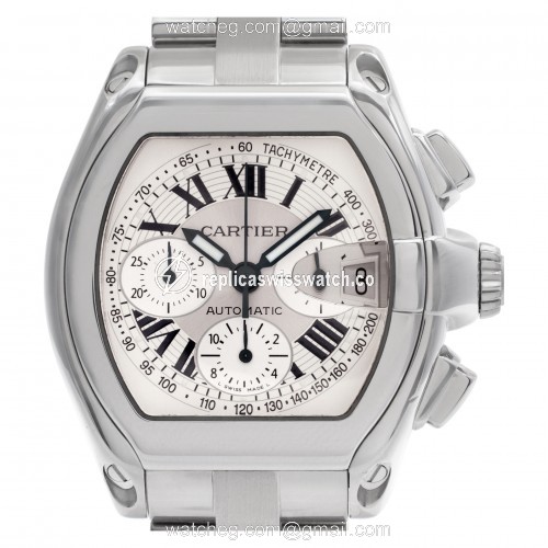 Cartier w62006x6 Roadster Automatic Male Stainless Steel Replica Cartier w62006x6 Roadster Automatic Male Stainless Steel Replica
