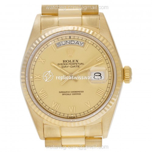 Rolex 18038 Day-Date Automatic Male 18k yellow gold Replica Rolex 18038 Day-Date Automatic Male 18k yellow gold Replica