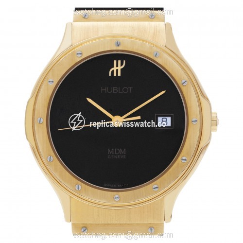 Hublot 1391.3 M D M Quartz Unisex 18k yellow gold Replica Hublot 1391.3 M D M Quartz Unisex 18k yellow gold Replica