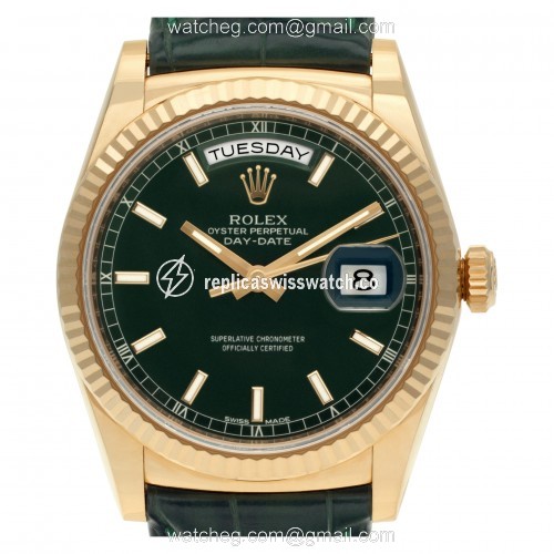 Rolex 118138 Day-Date Automatic Male 18k yellow gold Replica Rolex 118138 Day-Date Automatic Male 18k yellow gold Replica