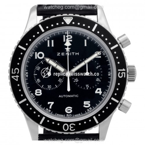 Zenith 0442/1000 Cronometre Automatic Male Stainless Steel Replica Zenith 0442/1000 Cronometre Automatic Male Stainless Steel Replica