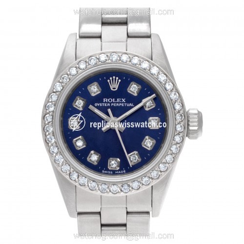 Rolex 67180 Oyster Perpetual Automatic Female Stainless Steel Replica Rolex 67180 Oyster Perpetual Automatic Female Stainless Steel Replica