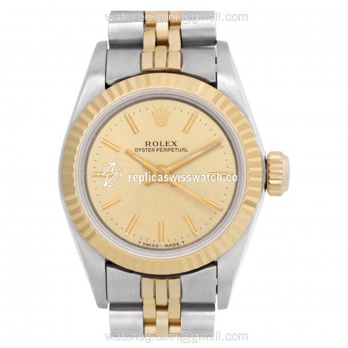 Rolex 67193 Oyster Perpetual Automatic Female Stainless Steel Replica Rolex 67193 Oyster Perpetual Automatic Female Stainless Steel Replica
