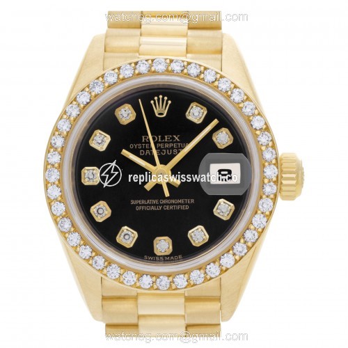 Rolex 69138 Datejust Automatic Female 18k Yellow Gold Replica Rolex 69138 Datejust Automatic Female 18k Yellow Gold Replica