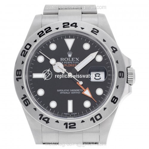 Rolex 216570 Explorer II Automatic Male Stainless Steel Replica Rolex 216570 Explorer II Automatic Male Stainless Steel Replica