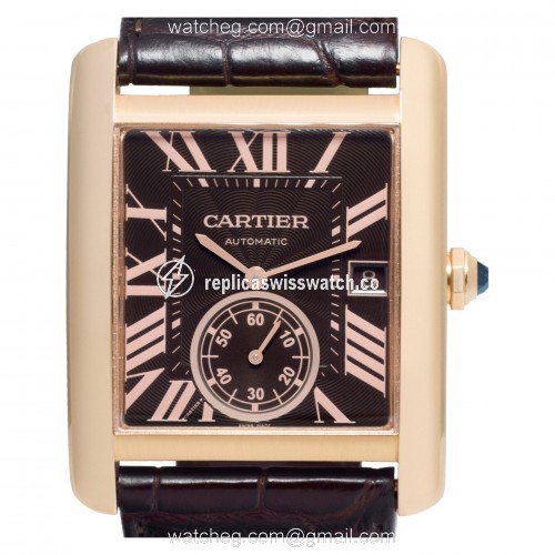 Cartier W5330002 Tank MC Automatic Male 18k rose gold Replica Cartier W5330002 Tank MC Automatic Male 18k rose gold Replica