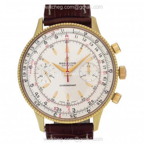 Breitling 21702 Chronomat Manual Male Gold Plate Replica Breitling 21702 Chronomat Manual Male Gold Plate Replica