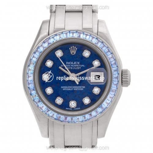 Rolex 80309 Pearlmaster Automatic Female 18k White Gold Replica Rolex 80309 Pearlmaster Automatic Female 18k White Gold Replica