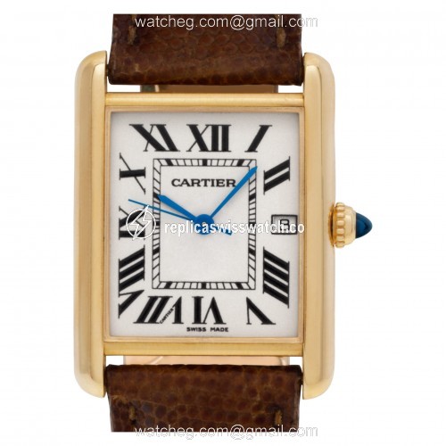 Cartier W1529756 Tank Louis Cartier Quartz Unisex 18k Yellow Gold Replica Cartier W1529756 Tank Louis Cartier Quartz Unisex 18k Yellow Gold Replica