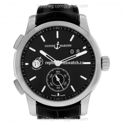 Ulysse Nardin 3343126 Dual Time Automatic Unisex Stainless Steel Replica Ulysse Nardin 3343126 Dual Time Automatic Unisex Stainless Steel Replica
