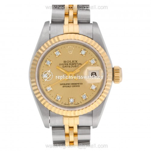 Rolex 69173 Datejust Automatic Female Stainless Steel Replica Rolex 69173 Datejust Automatic Female Stainless Steel Replica