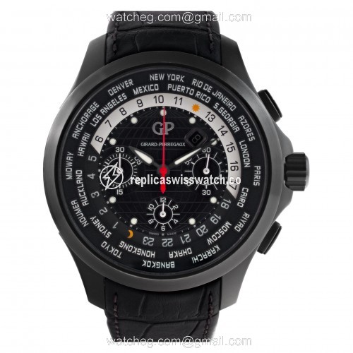 Girard Perregaux 49700-21-631 BB6C Traveller Automatic Male Titanium Replica Girard Perregaux 49700-21-631 BB6C Traveller Automatic Male Titanium Replica