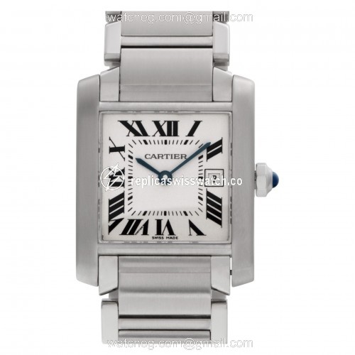 Cartier WSTA0005 Tank Francaise Quartz Female Stainless Steel Replica Cartier WSTA0005 Tank Francaise Quartz Female Stainless Steel Replica
