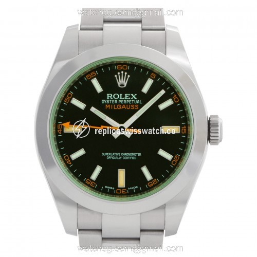 Rolex 116400GV Milgauss Automatic Male Stainless Steel Replica Rolex 116400GV Milgauss Automatic Male Stainless Steel Replica