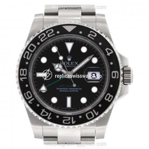 Rolex 116710 GMT-Master II Automatic Male Stainless Steel Replica Rolex 116710 GMT-Master II Automatic Male Stainless Steel Replica