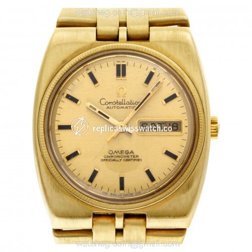 Omega 168.045 Constellation Automatic Male 18k yellow gold Replica Omega 168.045 Constellation Automatic Male 18k yellow gold Replica