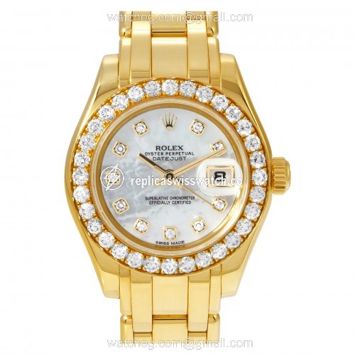Rolex 80298 Pearlmaster Automatic Female 18k yellow gold Replica Rolex 80298 Pearlmaster Automatic Female 18k yellow gold Replica