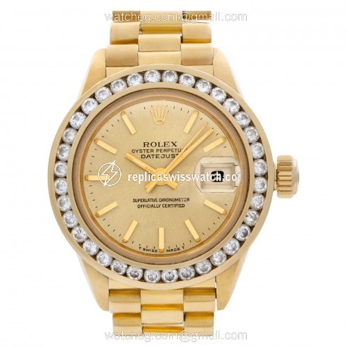 Rolex 69178 Datejust Automatic Female 18k yellow gold Replica Rolex 69178 Datejust Automatic Female 18k yellow gold Replica