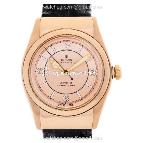 Rolex 3065 Bubble Back Automatic Unisex 18k rose gold Replica Rolex 3065 Bubble Back Automatic Unisex 18k rose gold Replica