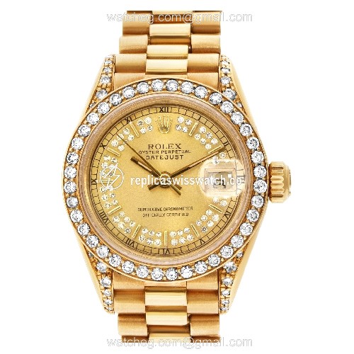 Rolex 69188 Datejust Automatic Female 18k yellow gold Replica Rolex 69188 Datejust Automatic Female 18k yellow gold Replica