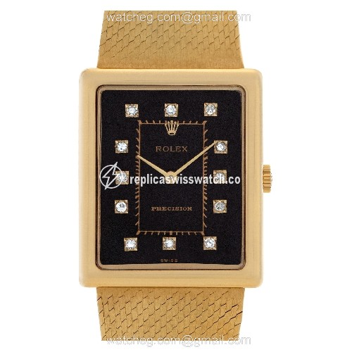 Rolex 4105 Precision Manual Unisex 18k yellow gold Replica Rolex 4105 Precision Manual Unisex 18k yellow gold Replica