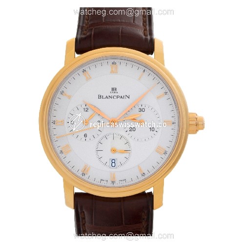Blancpain 6185-3642 Villeret Automatic Male 18k rose gold Replica Blancpain 6185-3642 Villeret Automatic Male 18k rose gold Replica