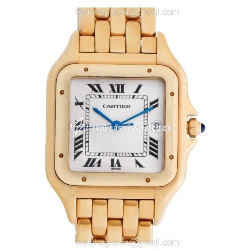 Cartier WGPN0009 Panthere Quartz Male 18k yellow gold Replica Cartier WGPN0009 Panthere Quartz Male 18k yellow gold Replica