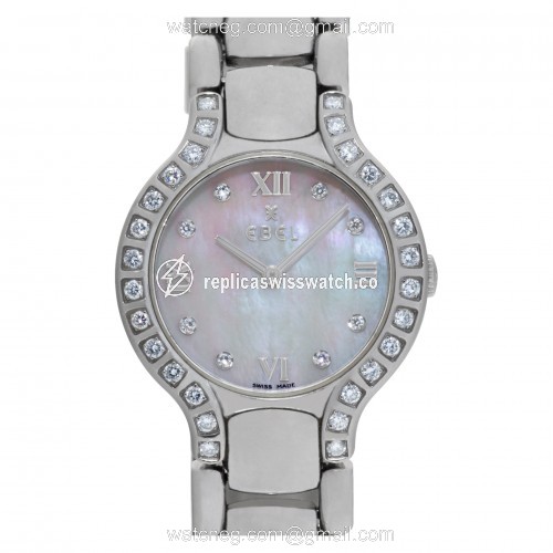 Ebel E9157428-20 Beluga Quartz Female Stainless Steel Replica Ebel E9157428-20 Beluga Quartz Female Stainless Steel Replica