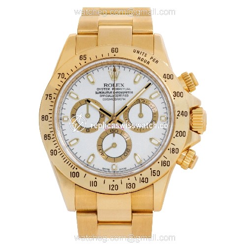 Rolex 116528 Daytona Automatic Male 18k yellow gold Replica Rolex 116528 Daytona Automatic Male 18k yellow gold Replica