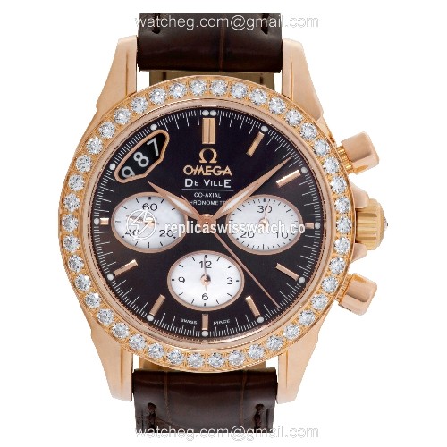 Omega 422.58.35.50.13.001 De Ville Automatic Female 18k rose gold Replica Omega 422.58.35.50.13.001 De Ville Automatic Female 18k rose gold Replica