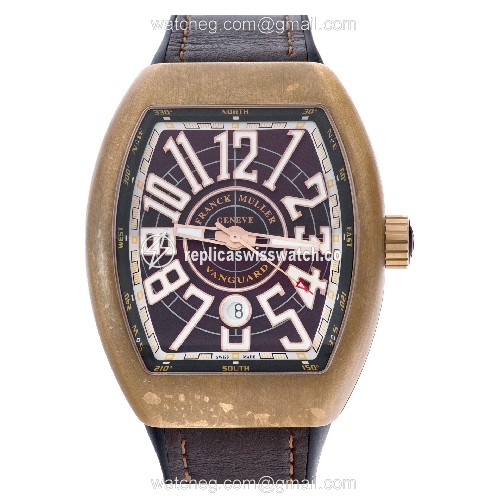 Franck Muller 45SCCIRBRNBRN Vanguard Automatic Male Bronze Replica Franck Muller 45SCCIRBRNBRN Vanguard Automatic Male Bronze Replica