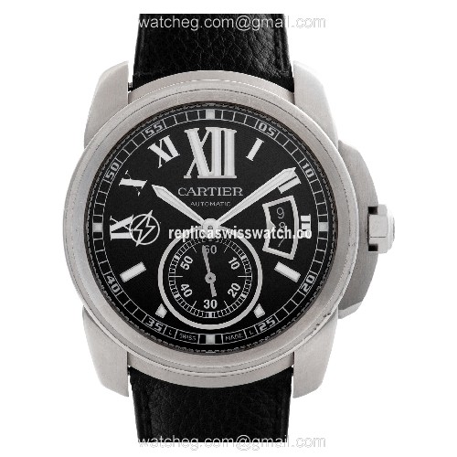 Cartier W7100037 Calibre Automatic Male Stainless Steel Replica Cartier W7100037 Calibre Automatic Male Stainless Steel Replica