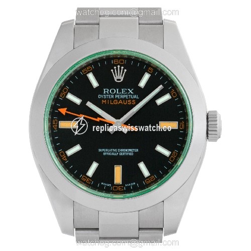 Rolex 116400GV Milgauss Automatic Male Stainless Steel Replica Rolex 116400GV Milgauss Automatic Male Stainless Steel Replica
