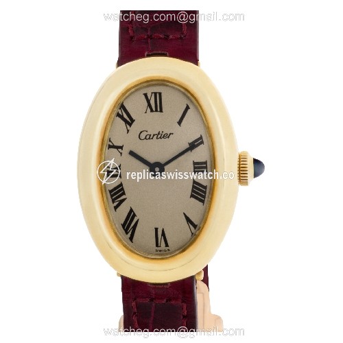 Cartier yg7743-1 Baignoire Manual Female 18k yellow gold Replica Cartier yg7743-1 Baignoire Manual Female 18k yellow gold Replica