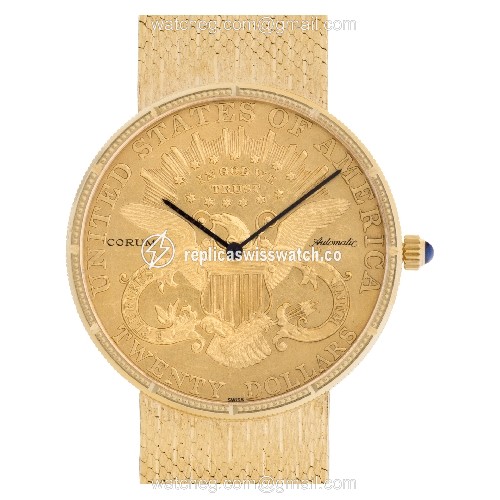 Corum 1904 $20 Coin Automatic Male 18k yellow gold Replica Corum 1904 $20 Coin Automatic Male 18k yellow gold Replica