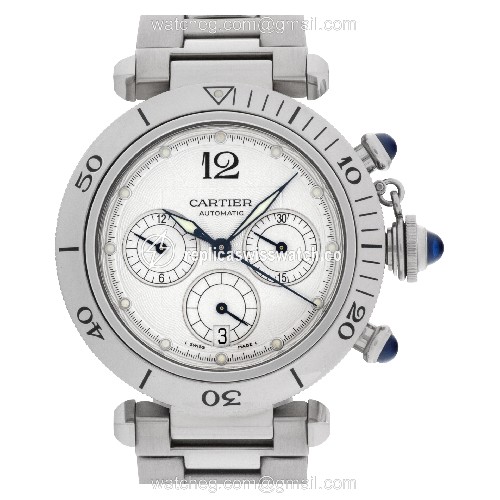 Cartier W31030H3 Pasha Chronograph Automatic Male Stainless Steel Replica Cartier W31030H3 Pasha Chronograph Automatic Male Stainless Steel Replica
