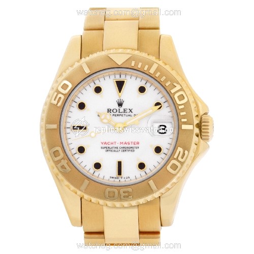 Rolex 168628 Yacht-Master Automatic Unisex 18k yellow gold Replica Rolex 168628 Yacht-Master Automatic Unisex 18k yellow gold Replica