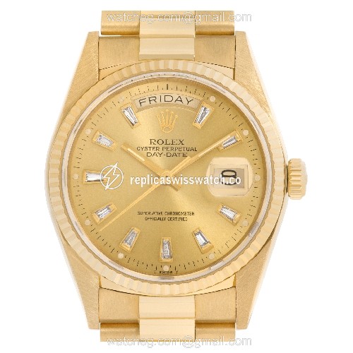Rolex 18038 Day-Date Automatic Male 18k yellow gold Replica Rolex 18038 Day-Date Automatic Male 18k yellow gold Replica