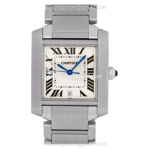 Cartier W51002Q3 Tank Francaise Automatic Unisex Stainless Steel Replica Cartier W51002Q3 Tank Francaise Automatic Unisex Stainless Steel Replica