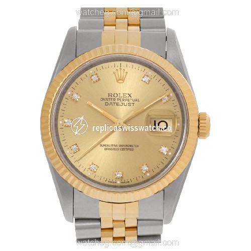 Rolex 16233 Datejust Automatic Unisex Stainless Steel Replica Rolex 16233 Datejust Automatic Unisex Stainless Steel Replica
