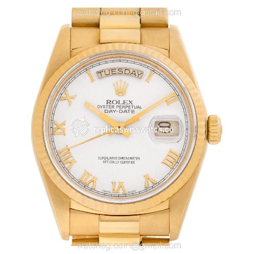 Rolex 18038 Day-Date Automatic Male 18k yellow gold Replica Rolex 18038 Day-Date Automatic Male 18k yellow gold Replica